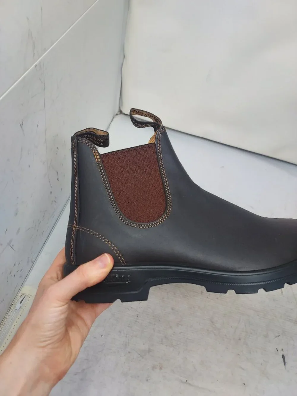 Blundstone 550 MENS Walnut Brown Chelsea Boot